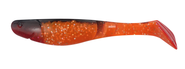 Relax Lures Kopyto 4L Brown Orange Silver Glitter (11cm)