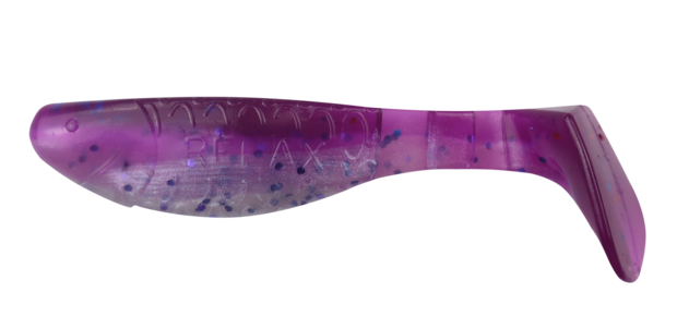 Relax Lures Kopyto 3 Purple White Red Glitter (8cm)