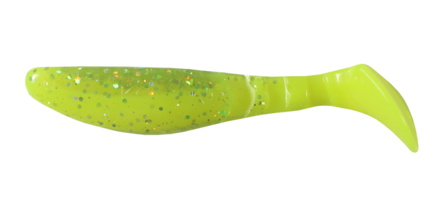 Relax Lures Kopyto 3 Fluo Yellow Glitter (8cm)