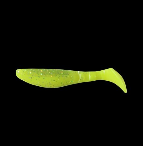Relax Lures Kopyto 3 Fluo Yellow Glitter (8cm)