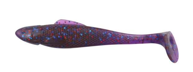 Relax Lures Ohio 4 Purple Red Blue Glitter (10cm)