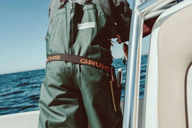 Grundens Riem Elastic Fishing Tool Belt Ceintuur