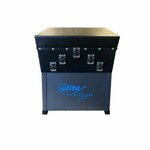 Elite zitmand voor de jeugdige visser