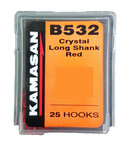 Kamasan B532 crystal long shank red (24)