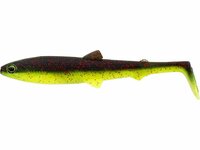 Westin Fishing Bullteez Shadtail Black Chartreuse (7.5 cm)