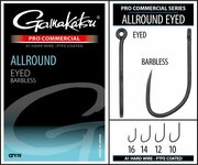 Gamakatsu Allround Eyed Barbless (maat 14)