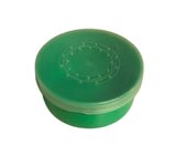 Elite Madendoos groen met gaatjes (10,5 x 4 cm)