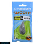 Cresta soft smooth elastic Fluo green 5m 2.4mm