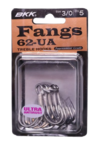 BKK Fangs Treble Hooks 62-UA Maat 3/0