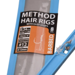 Cresta Method Hair Rig Easy Stops Barbed Haak 14 (10cm 0.22mm)