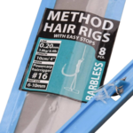 Cresta Method Hair Rig Easy Stops Barbless Haak 12 (10cm 0.24mm 5.3kg)