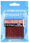 Cresta Spaghetti Balls blood red Semi-Floating