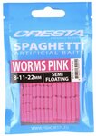 Cresta Spaghetti Worms Pink Semi-Floating