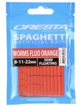 Cresta Spaghetti Worms Fluo Orange Semi-Floating