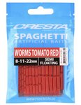 Cresta Spaghetti Worms Fluo Red Semi-Floating