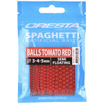 Cresta Spaghetti Balls Tomato Red Semi-Floating