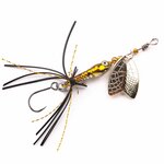 Spro Larva Mayfly Spinner Brown Trout (5cm 4gr) Single haakmaat 10