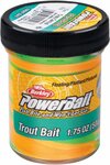 Berkley Powerbait Foreldeeg Troutbait Triple Swirl Crazy Carnival Geel 50gr