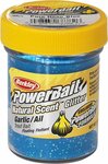 Berkley Powerbait Foreldeeg Troutbait Natural Scent Garlic Pure Neon Blue Blauw 50gr